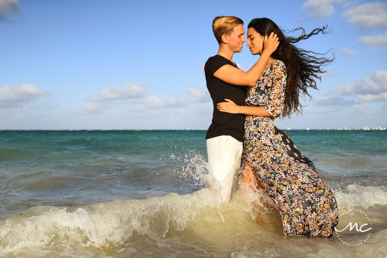 Couple beach portraits in Punta Cana by Martina Campolo Dominican Republic Photographer