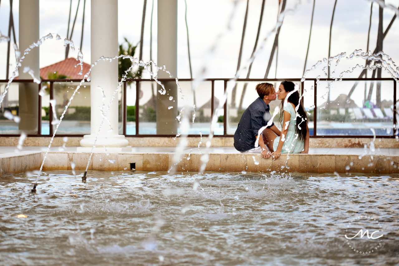 Engagement Portraits at Paradisus Palma Real, Punta Cana, DR. Martina Campolo Photography