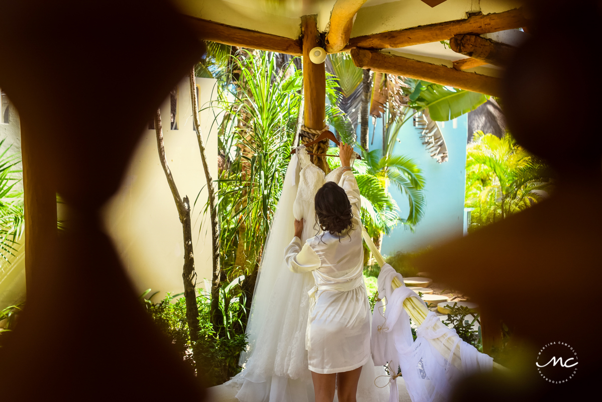 Mahekal Beach Resort Wedding in Riviera Maya, Mexico. Martina Campolo Photography