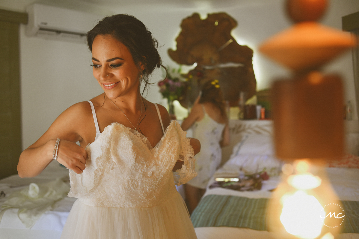 Mahekal Beach Resort Wedding in Playa del Carmen, Mexico. Martina Campolo Photography