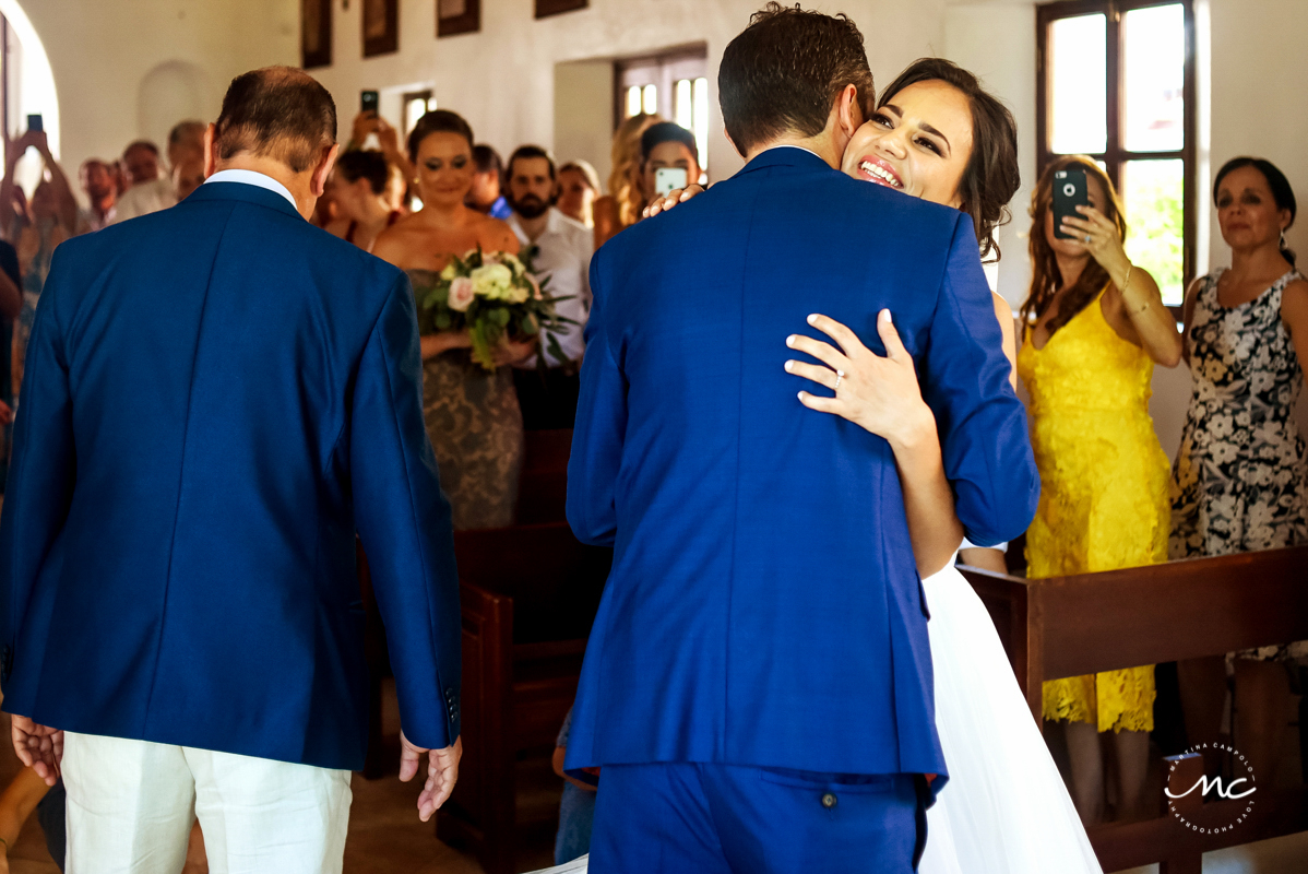 Nuestra Señora del Carmen Wedding in Playa del Carmen. Martina Campolo Photography