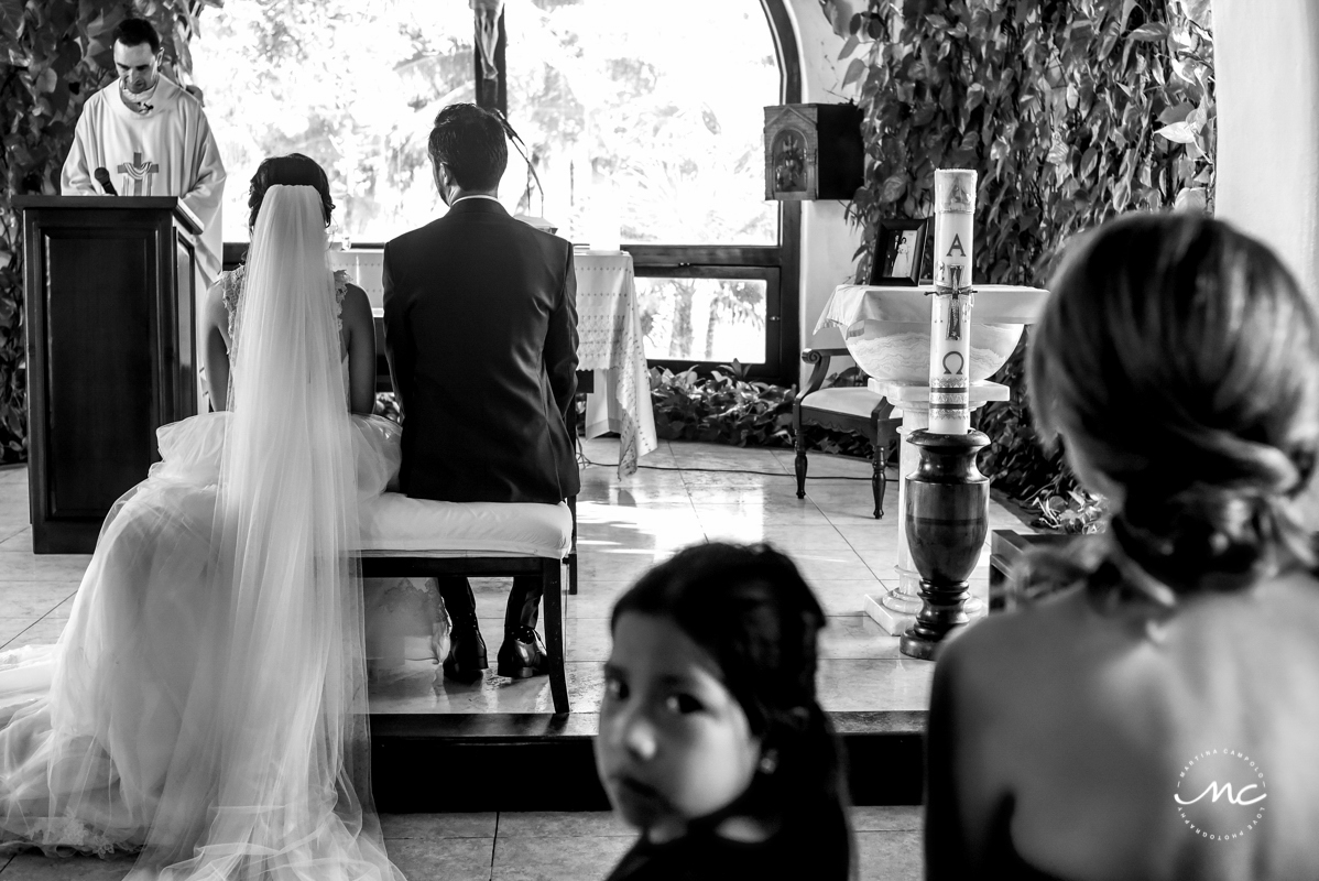 Nuestra Señora del Carmen Wedding in Playa del Carmen. Martina Campolo Photography