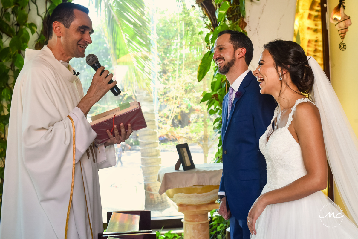 Nuestra Señora del Carmen Wedding in Playa del Carmen. Martina Campolo Photography