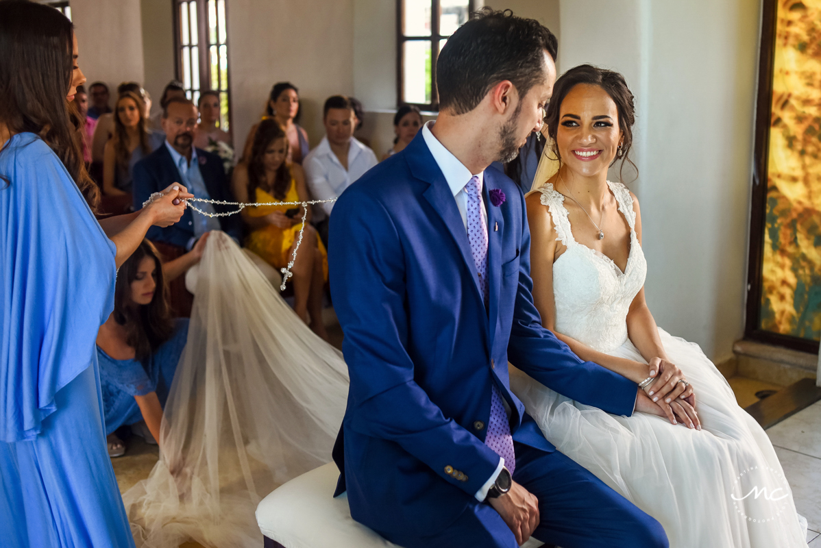 Catholic wedding in Playa del Carmen, Mexico by Martina Campolo Photography