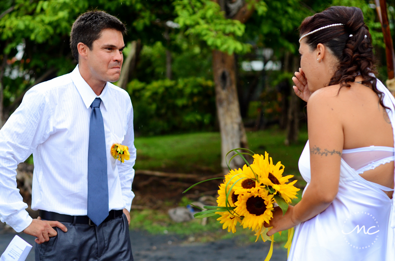 Playa Hermosa Wedding in Guanacaste, Costa Rica. Martina Campolo Photography