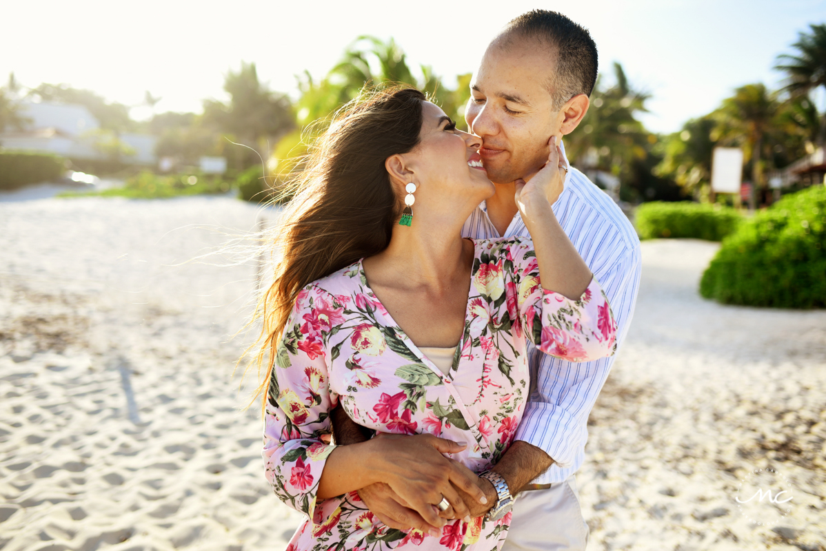 Playa del Carmen engagement photos by Martina Campolo Photography