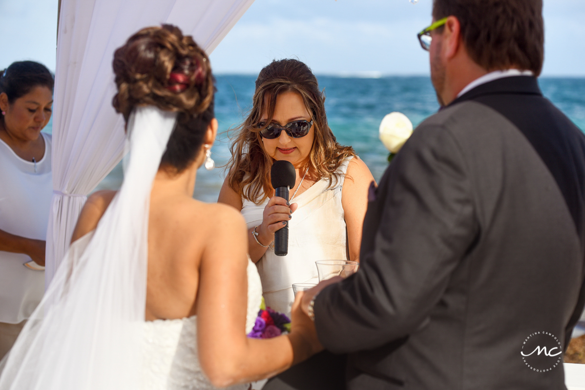 Now Sapphire Riviera Cancun wedding by Martina Campolo Photography in Mexico