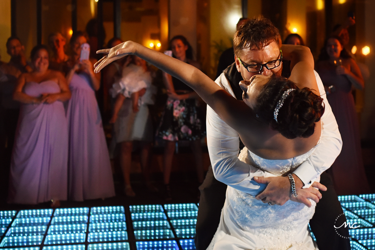 First dance moment at Now Sapphire Riviera Cancun, Mexico. Martina Campolo Photography