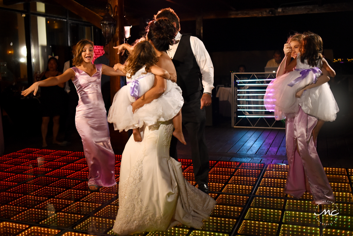 Destination wedding at Now Sapphire Riviera Cancun, Mexico. Martina Campolo Photography