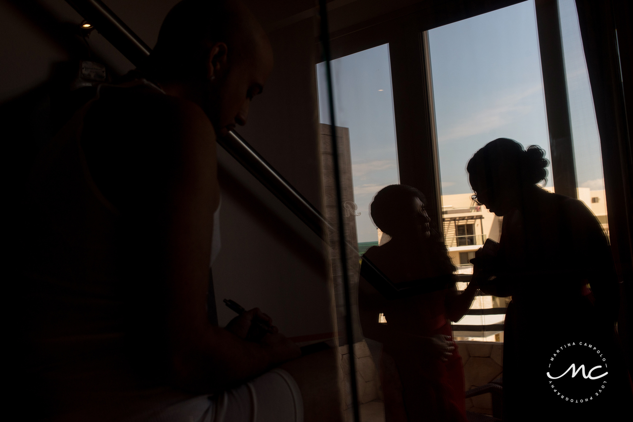 Getting Ready, Royalton Riviera Cancun Gay Wedding. Martina Campolo Photography