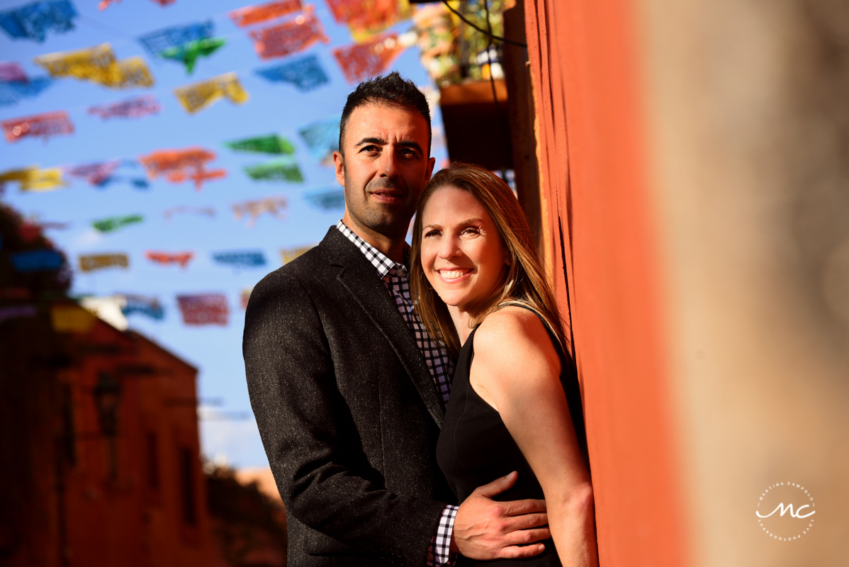 Engagement session in San Miguel de Allende, Guanajuato, Mexico. Martina Campolo Photography