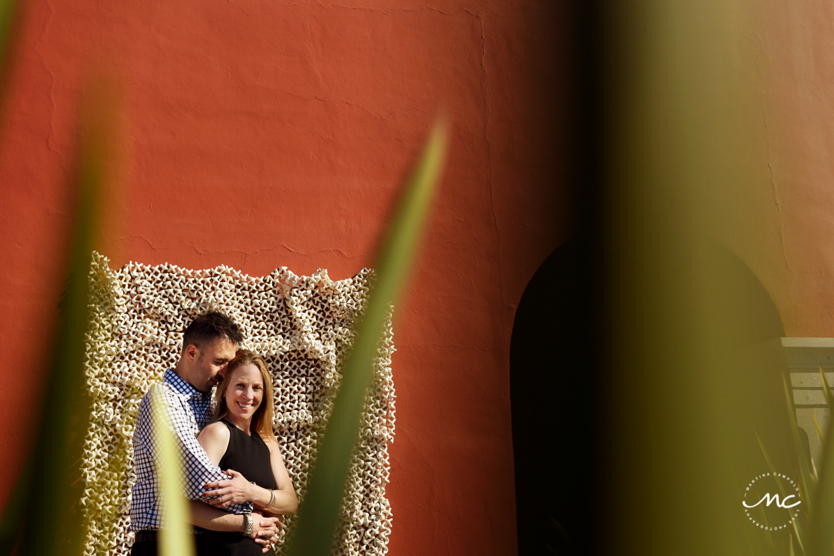 Couples portraits at Rosewood San Miguel de Allende Rooftop. Martina Campolo Photography