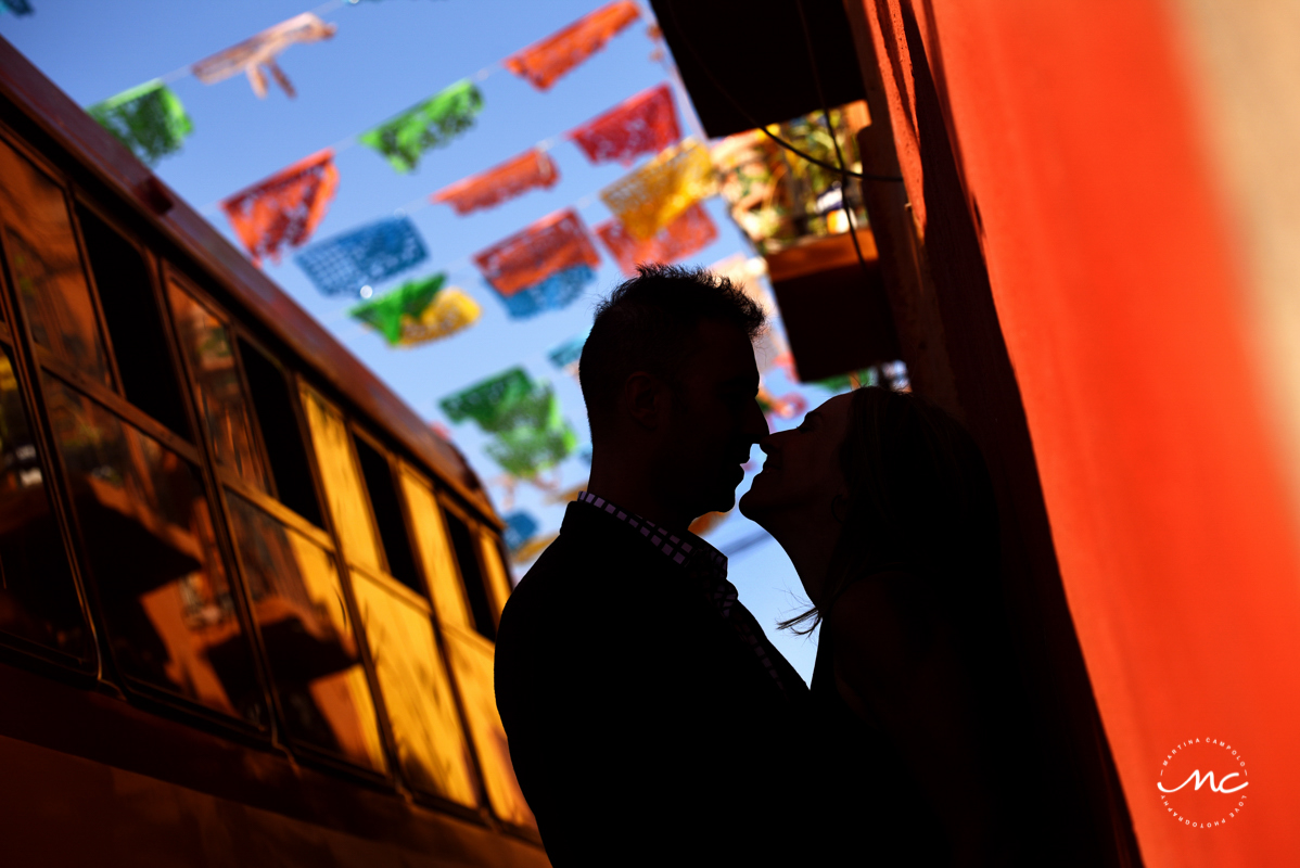 San Miguel de Allende Portraits with Papel Picado. Martina Campolo Photography