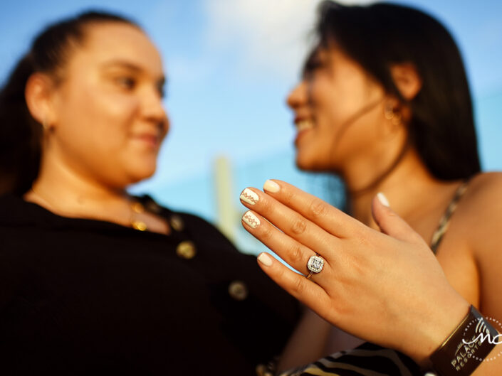 Surprise LGBTQ Wedding Proposal in Cancun Mexico by Martina Campolo Photography