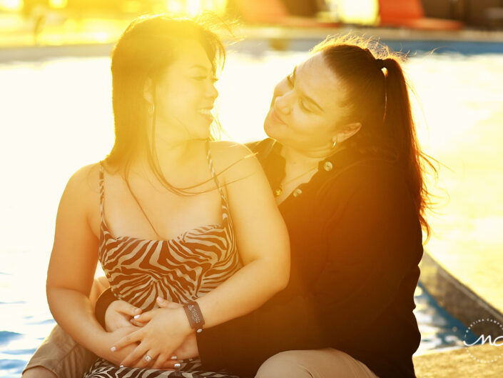 Surprise LGBTQ Wedding Proposal in Cancun Mexico by Martina Campolo Photography