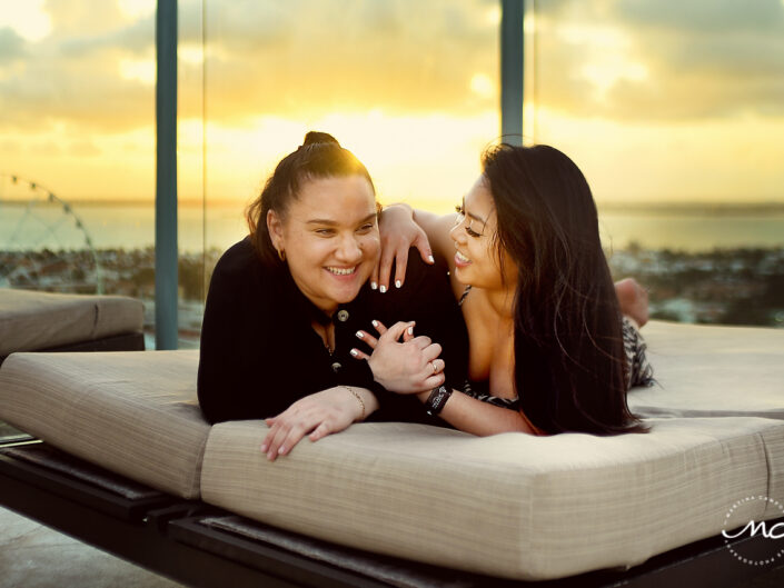 Surprise LGBTQ Wedding Proposal in Cancun Mexico by Martina Campolo Photography